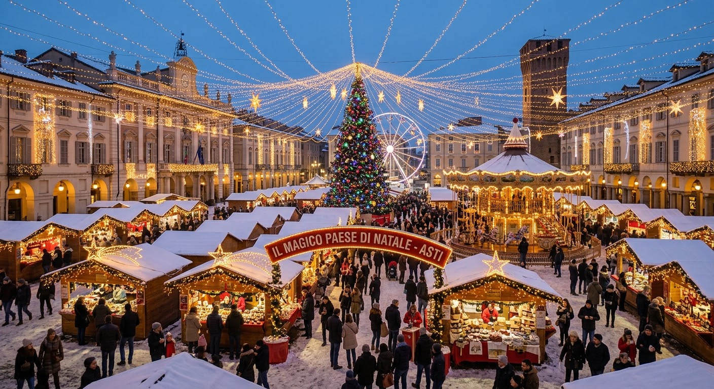 Asti, Govone e il Magico Villaggio di Natale